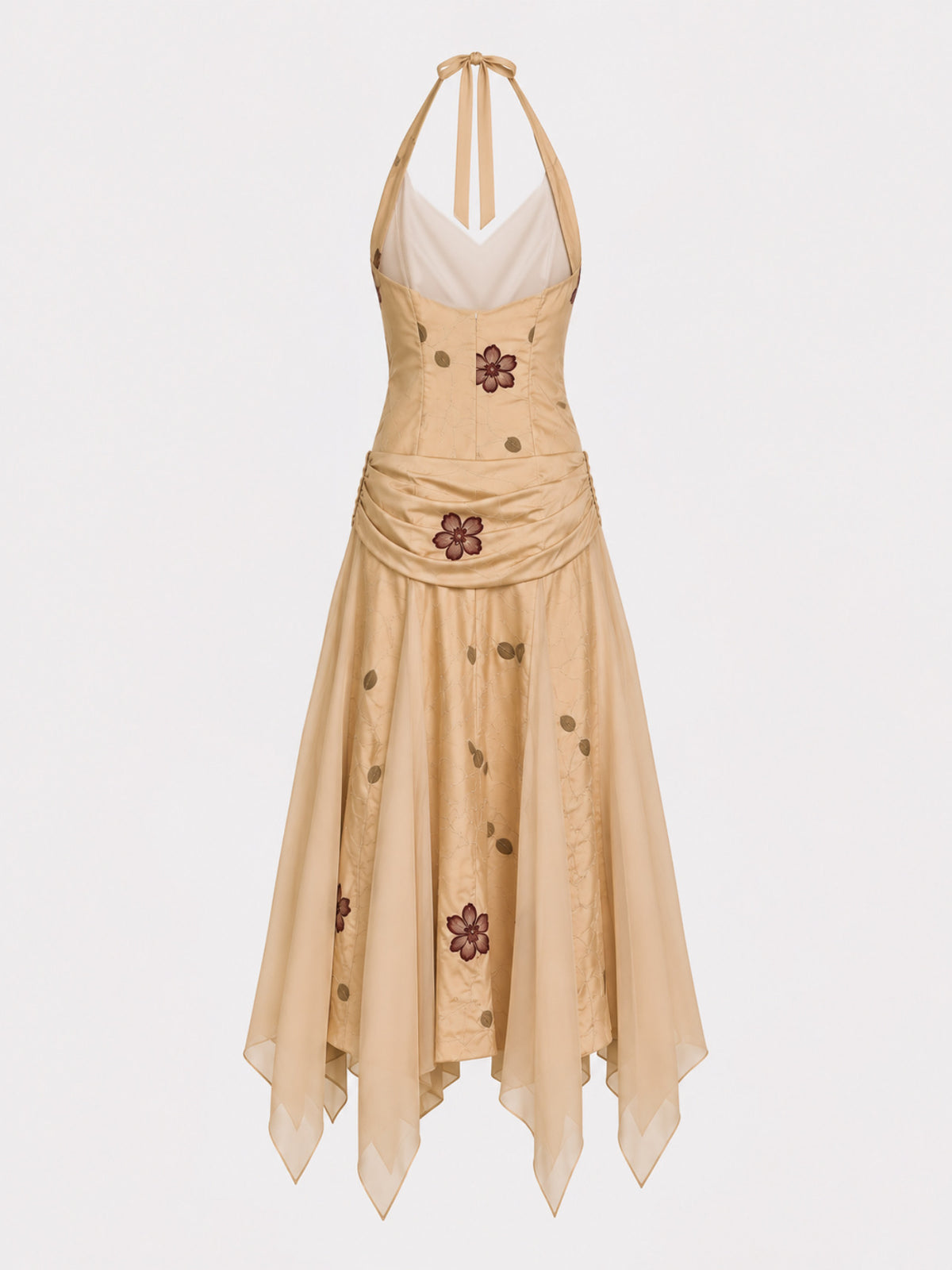 Vestido Almudena Beige