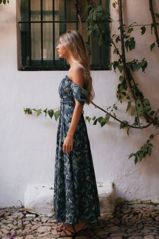 Vestido Camila Azul