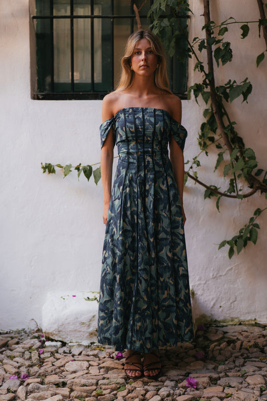 Vestido Camila Azul
