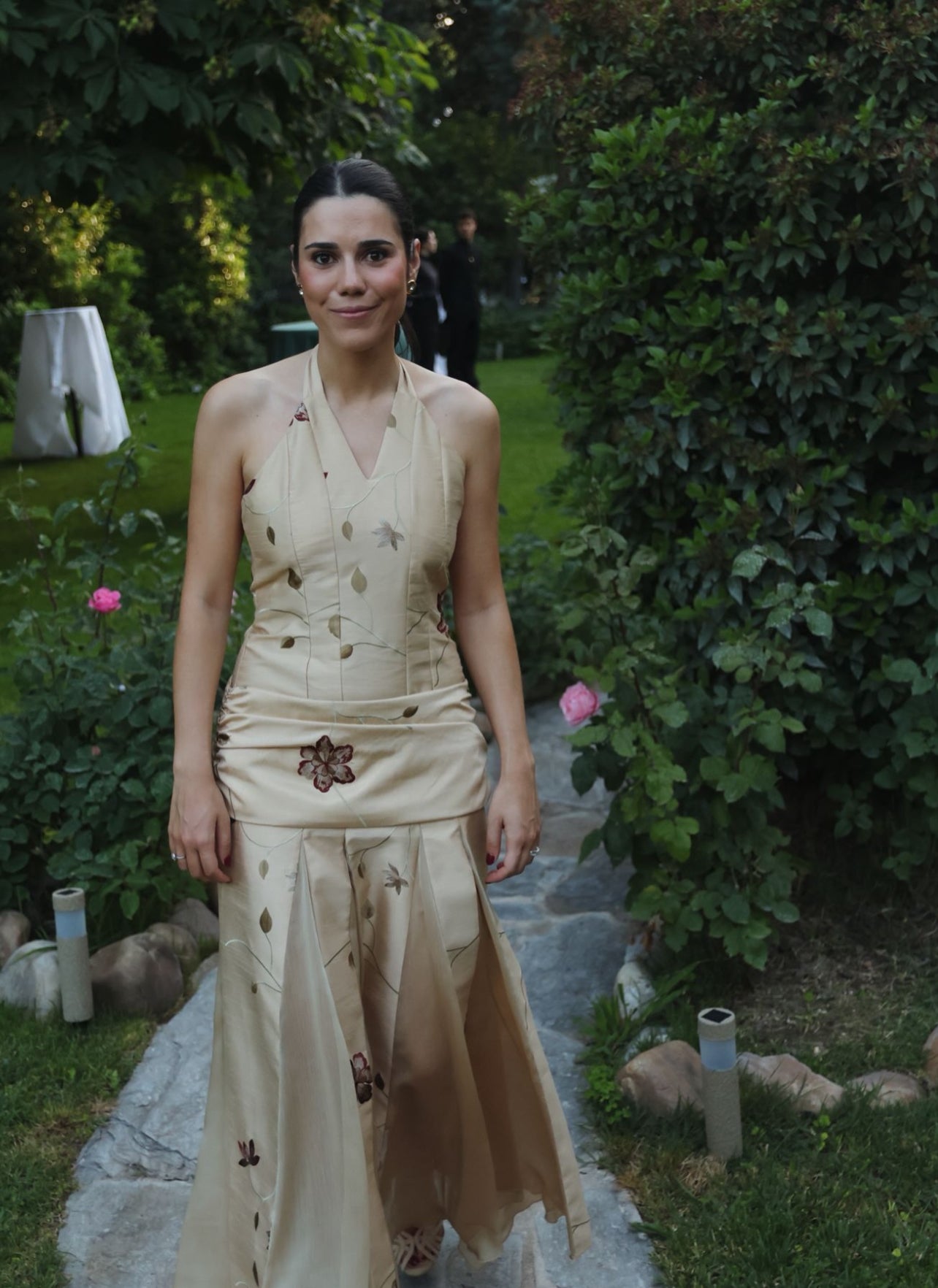 Vestido Almudena Beige