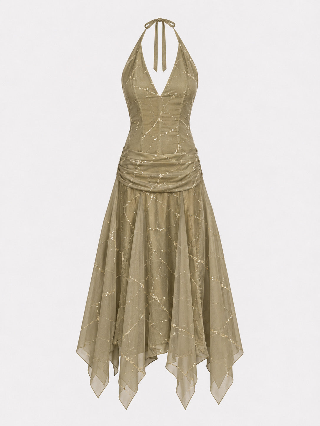Vestido Almudena Verde