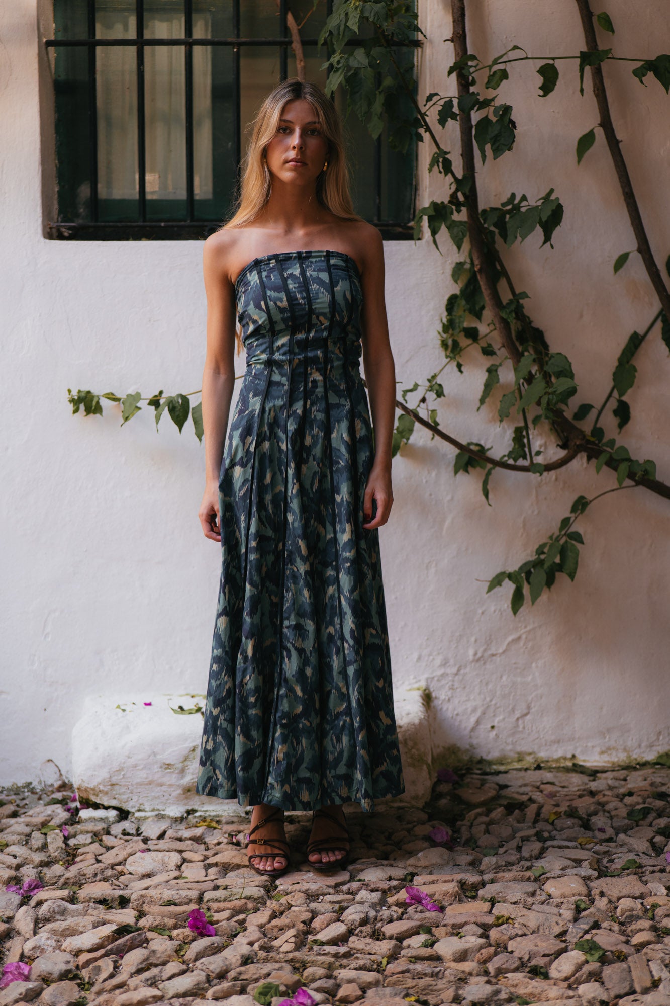 Vestido Camila Azul