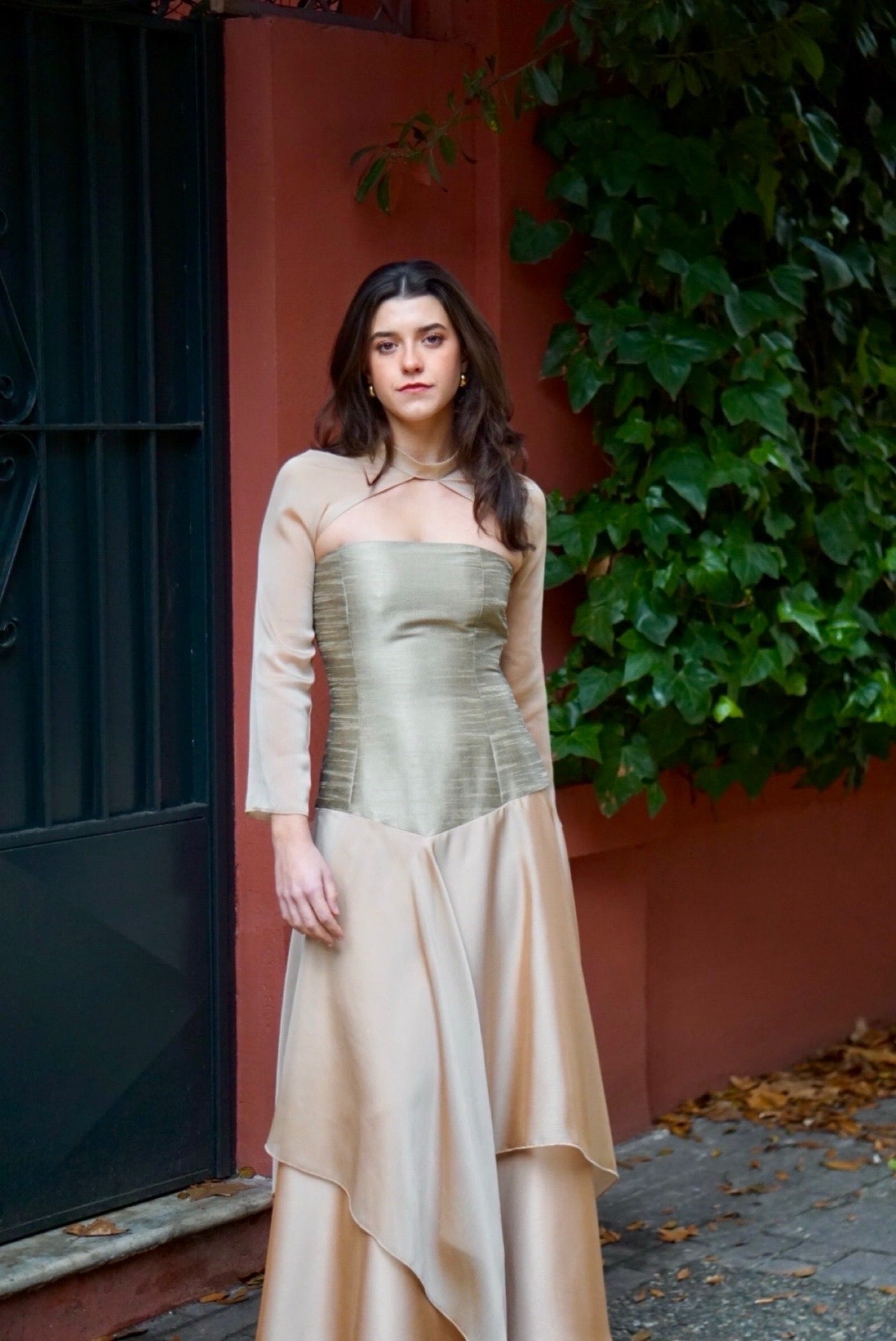 Vestido Casilda Ocre